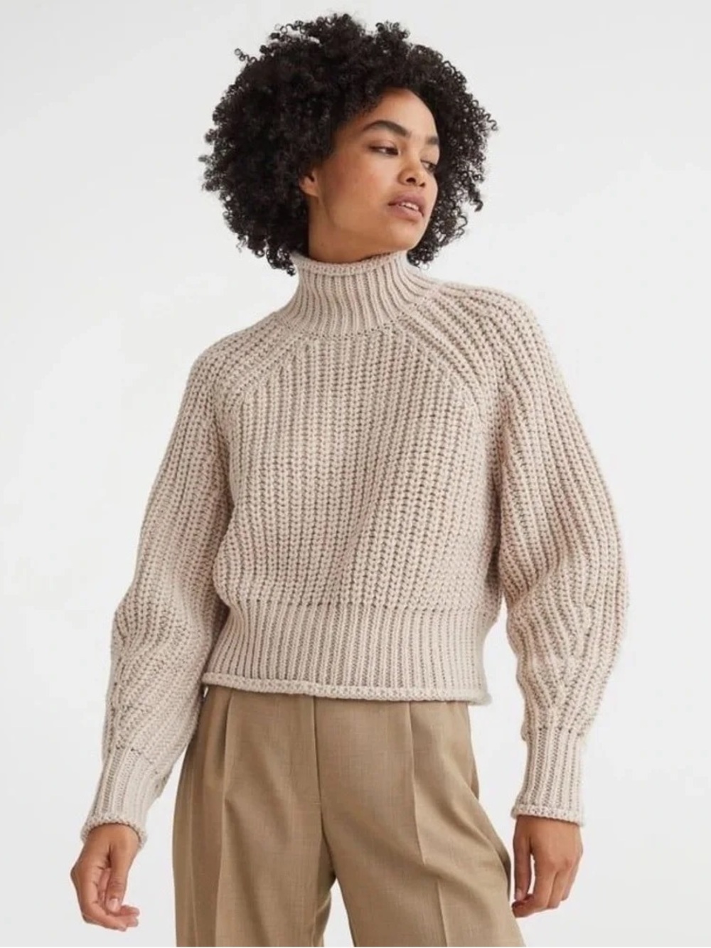 Chunky Knit turtleneck Sweater